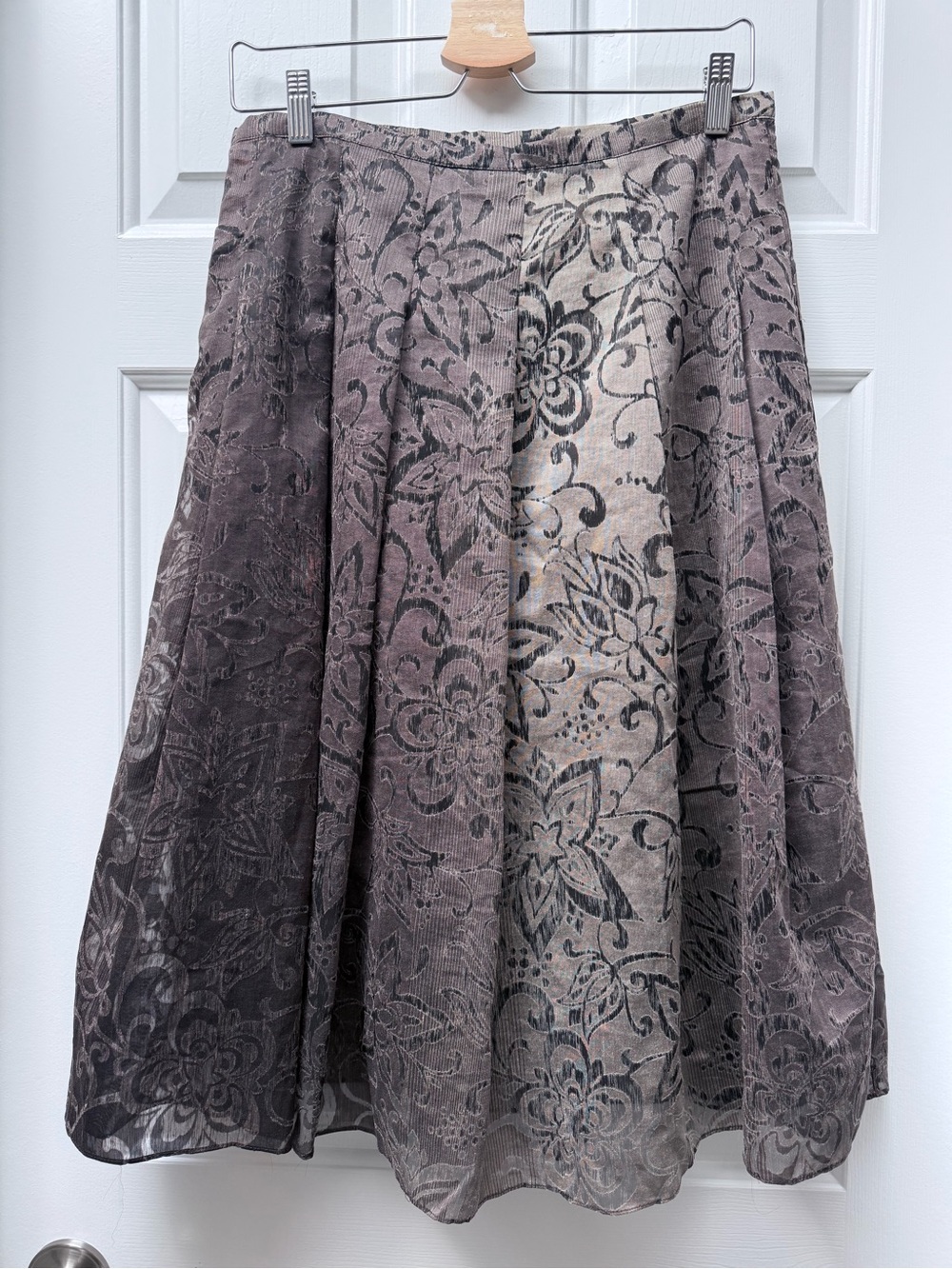 SIMON CHANG Linen Skirt - Picture 4 of 7